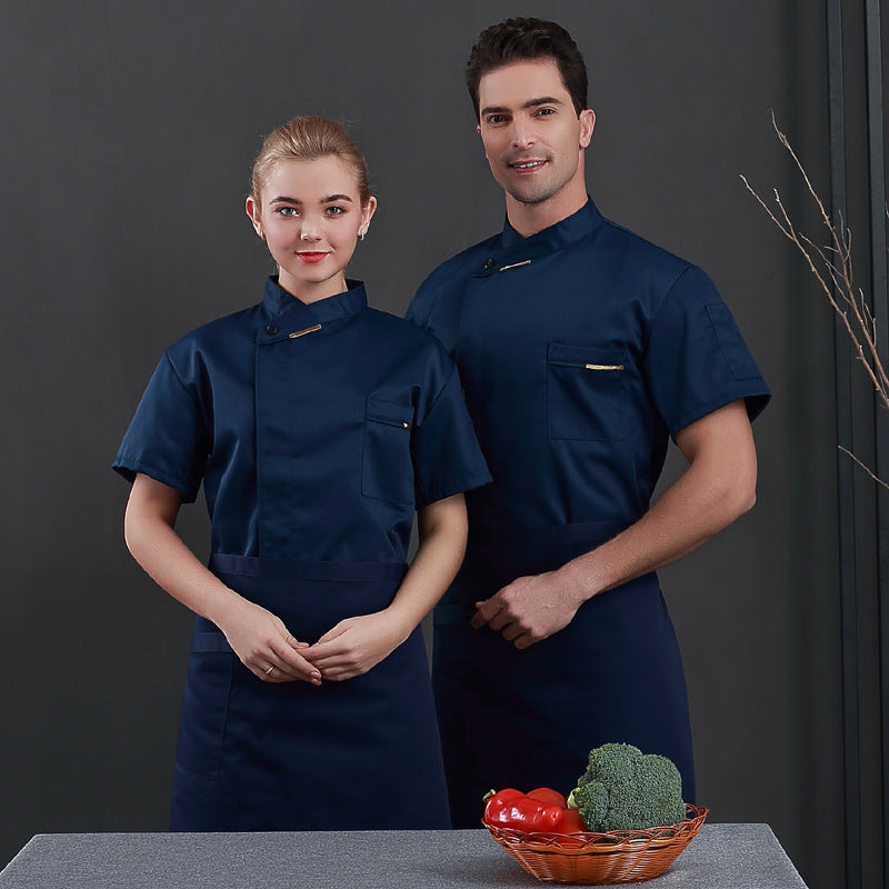 Work Clothes For Young Men And Women Breathable Thin Summer