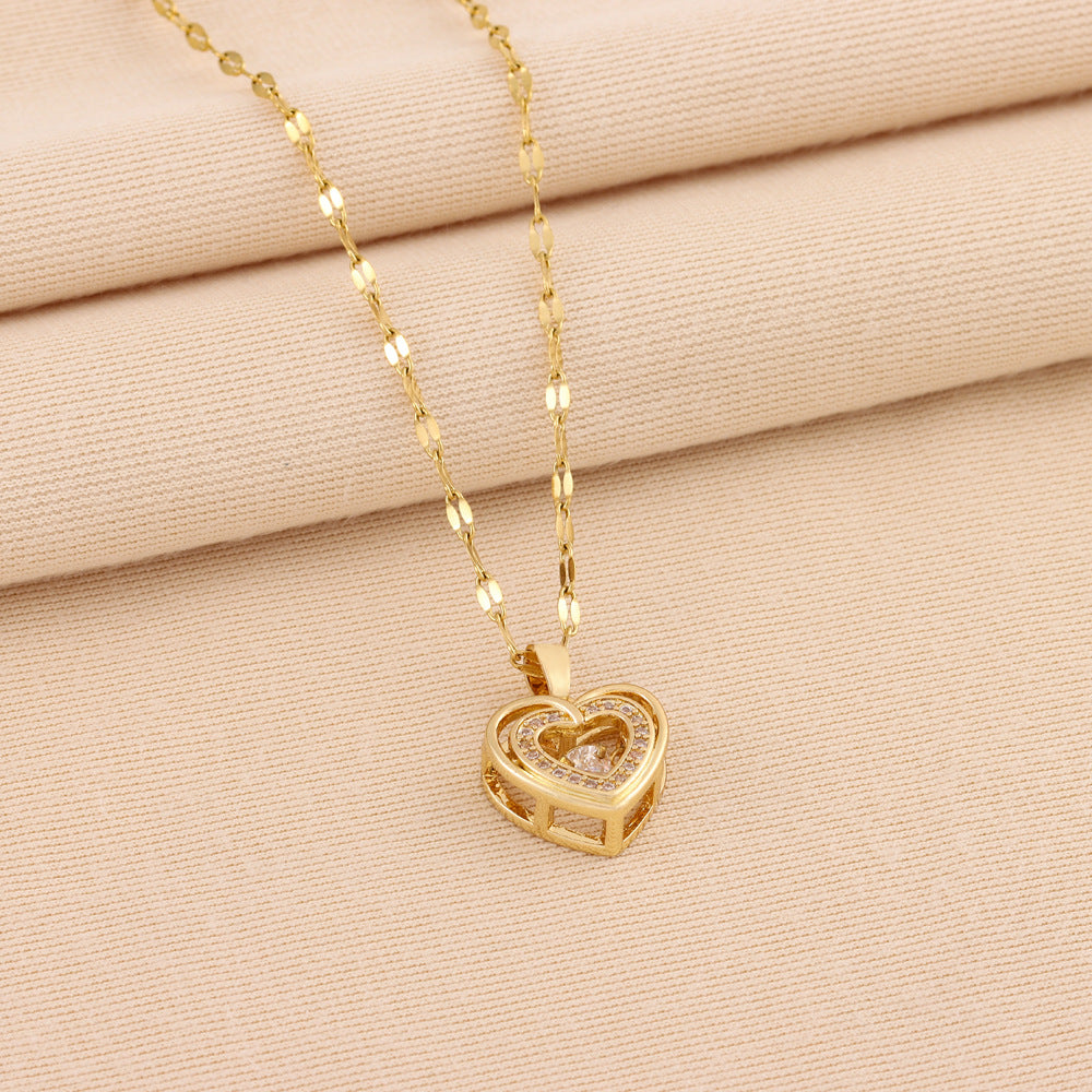 Women Rhinestones Pendant Jewelry
