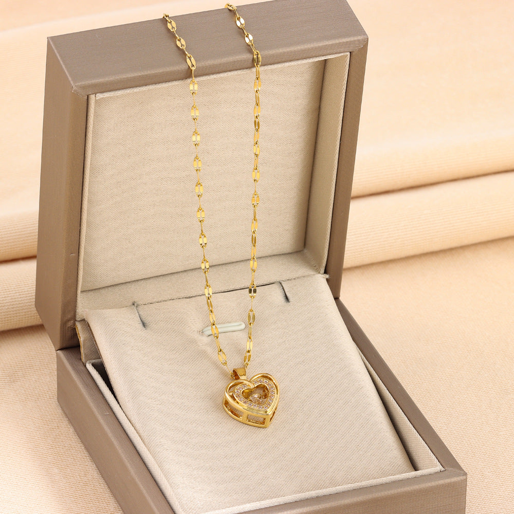 Women Rhinestones Pendant Jewelry
