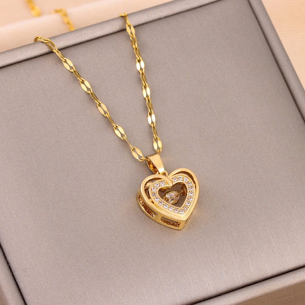 Women Rhinestones Pendant Jewelry