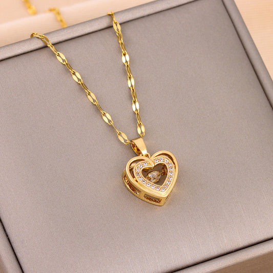 Women Rhinestones Pendant Jewelry