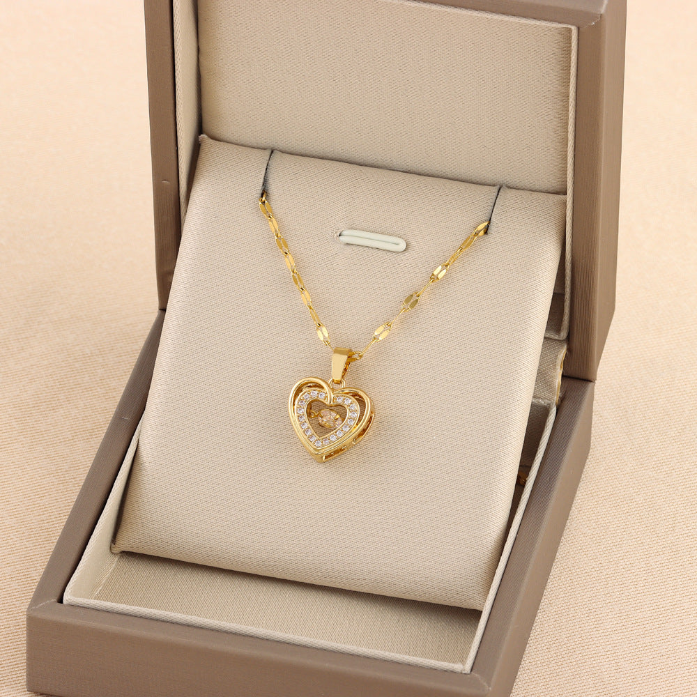 Women Rhinestones Pendant Jewelry